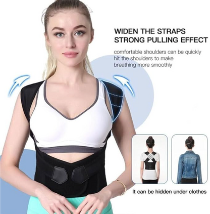MotionPosture™ Instant Corrector | Adjustable, Comfortable & Pain-Relieving